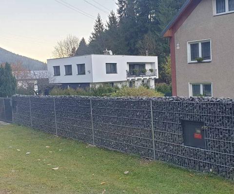 antracit gabion kerítés 3