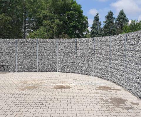 cink gabion kerítés 1